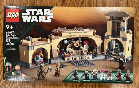 Lego Star Wars Set 75326 Boba Fett’s Throne Room New Sealed 