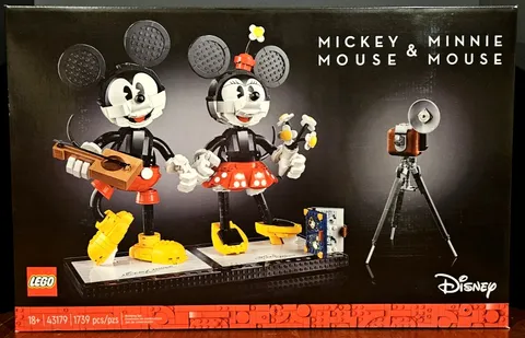 LEGO Disney Mickey Mouse and Minnie Mouse (43179) New & Factory Sealed