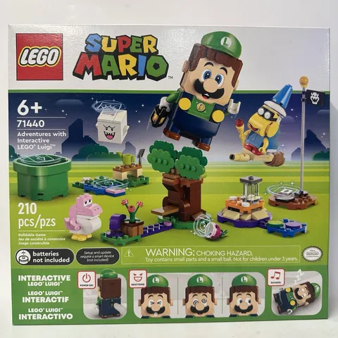 Lego Super Mario Adventures with Interactive Lego Luigi (71440)