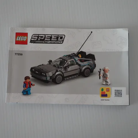 LEGO Back to the Future Instruction Manual Only, Set 77256