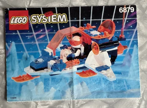 Vintage LEGO 6879 Blizzard Baron Ice Planet Instructions Manual Only 1993