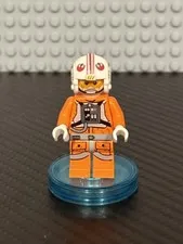 LEGO Star Wars Luke Skywalker X-Wing Pilot Minifigure Orange Flight Suit