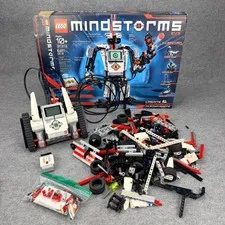 LEGO Mindstorms EV3 31313 Robotics Set Brick Motors Sensors Parts Box Works