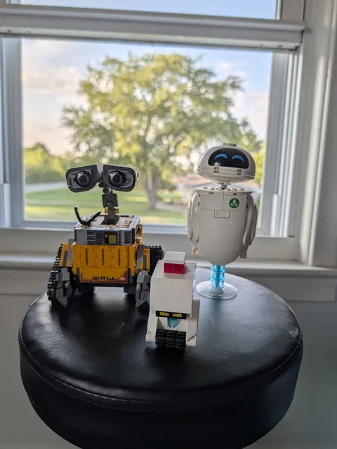 LEGO Disney Pixar WALL-E and EVE 43279 Build Only - *Read Description*
