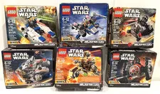 Lego Star Wars 75125 75129 75160 75161 75193 75194 Microfighters lot new -read