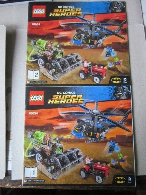 Lego 76054 Super Heroes Building Instructions Instruction Part, Part 1+2