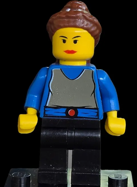 LEGO Star Wars Vintage Minifigure Padme Naberrie Amidala Yellow F05