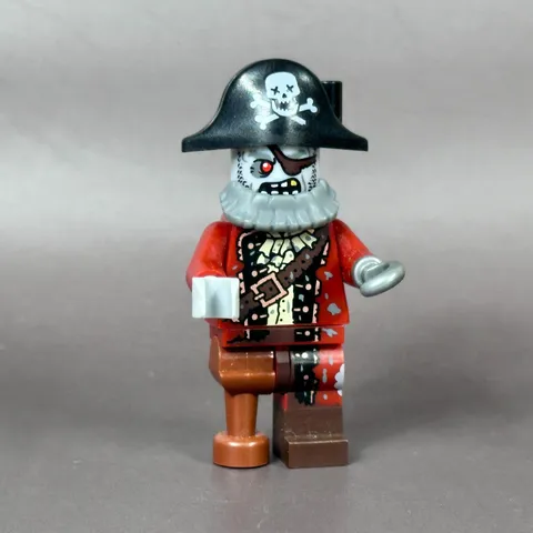 LEGO Minifigure Zombie Pirate Captain col212 Series 14 Monsters