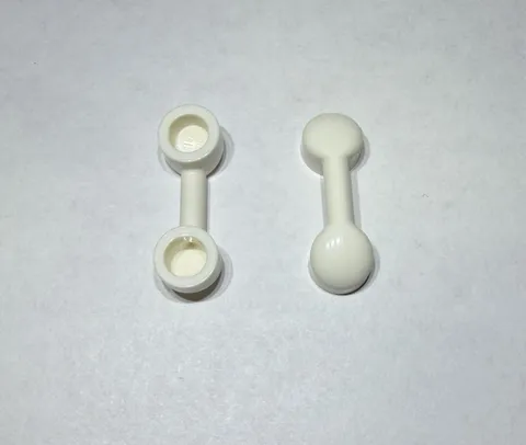 Lego Lot Of 2 White Telephone Reciever Phone New City Door Handle