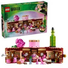 LEGO Wicked Glinda & Elphaba's Dormitory Building 15" x 10.3", Multicolor NIB