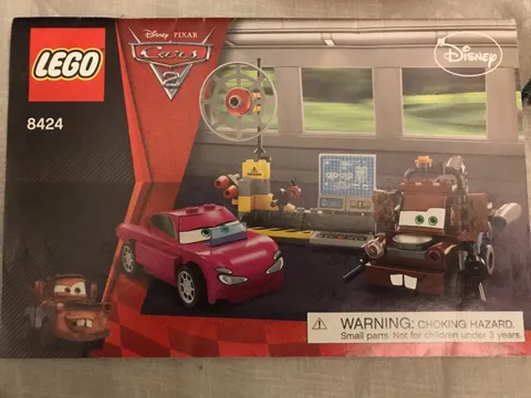 LEGO Cars 2 Instructions Only 8424 No Bricks