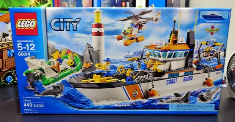 LEGO Coast Guard Patrol (60014)- Brand New In Factory Sealed Box