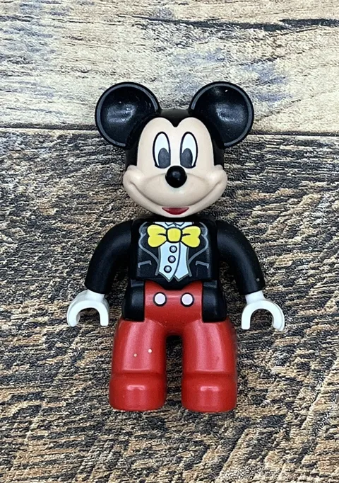 Lego Duplo Figure Mickey Mouse In Tux Figure Only Good Shape