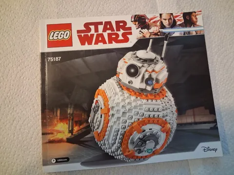 Lego Star Wars Instruction Manual Only 75187 BB-8 GUC No Bricks