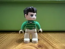 Lego Duplo Figure Sandman (Spiderman) green/beige