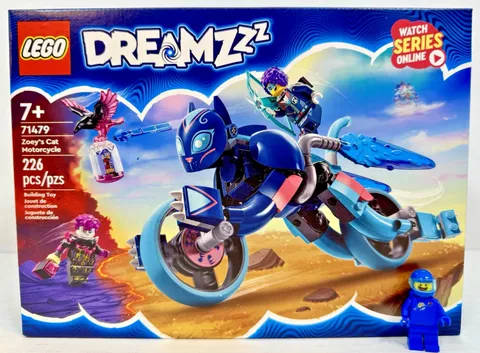 LEGO 71479 Dreamzzz Zoey's Cat Motorcycle New Sealed Retired NISB