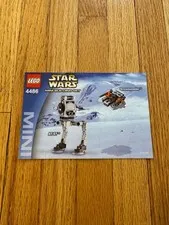 Lego Star Wars Mini AT-ST & Snowspeeder (4486) Instruction Booklet Only