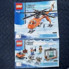 Lego Set 60034 95% Complete With Instructions