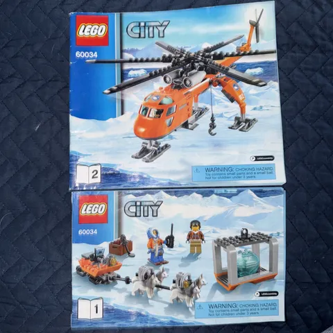 Lego Set 60034 95% Complete With Instructions