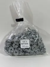 200 Pieces Lego 4032 Light Gray Round Plates 2x2 Cross 4211475 New LEGO HL11