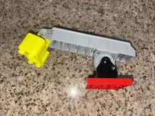 Lego Duplo Grey Fire Ladder W/ Yellow Bucket w/ Base Fire Truck replacement A68
