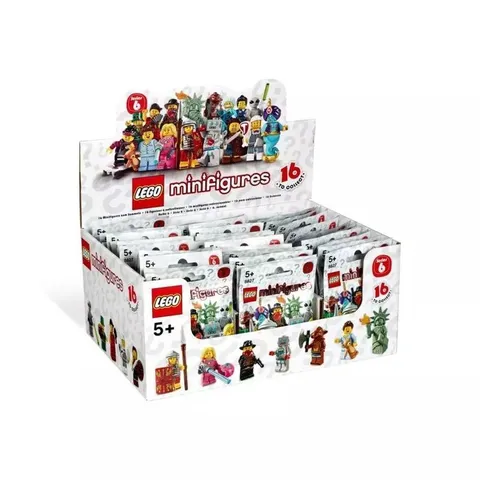 LEGO 8827 Series 6 Complete Set of 16 Minifigures Collectible Inner Bag Sealed