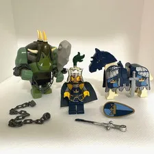 LEGO Minifigure Crown King Castle Giant Troll Fantasy Orc Lot Set Bulk Sale