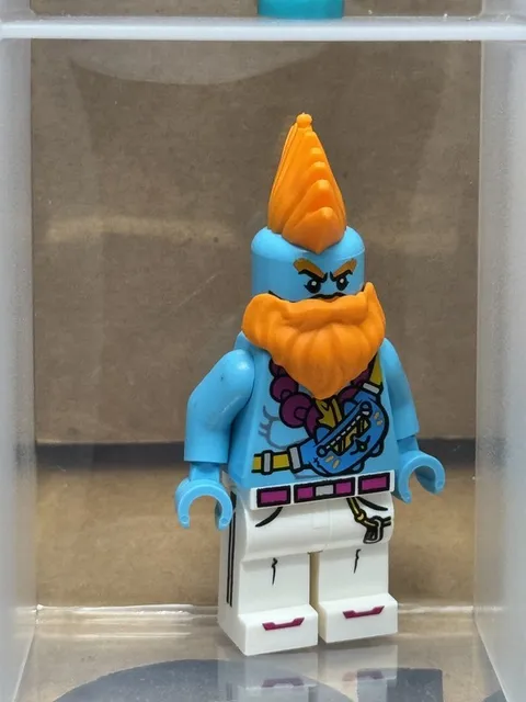 LEGO Minifigure - Monkey King Sandy - Medium Azure Torso - No mk091 - QTY 1