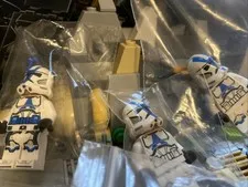 LEGO Star Wars 501st Clone  Trooper Minifigure LOT of 6x- 2 No Holes