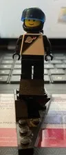 LEGO Futuron - Black Classic 1988 LEGO Minifigure from Sets 6810 and 6885 sp013