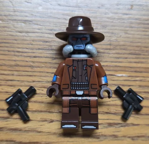 LEGO sw1219 Cad Bane w/ Hat & 2 Blasters