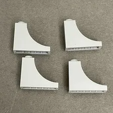 Lego 18653 Light Gray Replacement Parts Pieces Lot of 4