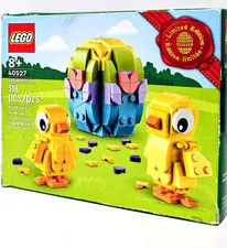 LEGO - Easter Chicks (40527) - Pastel Pieces - New/Open Box - Sealed Parts