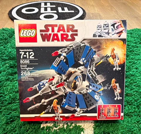 LEGO Star Wars Droid Tri-Fighter 8086 Complete Set SEALED