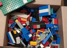LEGO Bulk Lot – 4 Lbs - Genuine Bricks Mixed Parts 10x8x6 Box