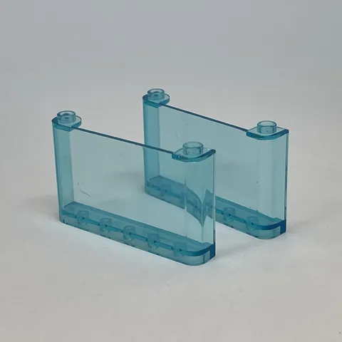 Lego 39889 Transparent Aqua Blue Replacement Parts Pieces Lot of 2