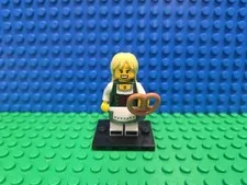 Lego Pretzel Girl Minifigure Collectible Series 11 71002 CMF Lot Rare Retired 