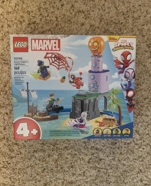 LEGO Marvel 10790 Team Spidey at Green Goblin's Lighthouse 149pcs Sealed NEW