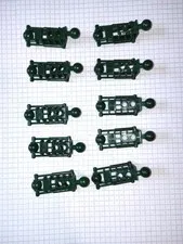 10 Lego 47297 Dark Green Bionicle Toa Metru type Leg Lower Section Genuine Lego