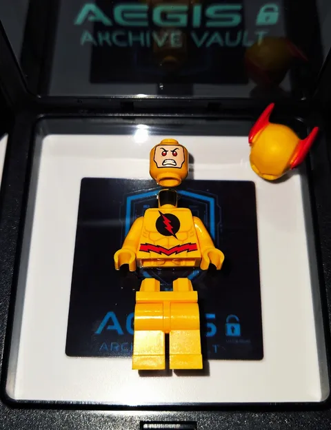 LEGO Minifigure Reverse Flash Sh0471 Pristine Brand New Never Assembled