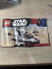 Lego Star Wars Rebel Scout Speeder (7668) Instruction Booklet Only