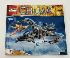 Lego Chima 70228 Instructional Manual Only