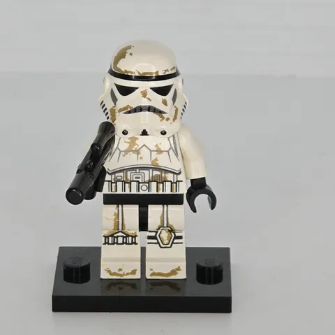 Lego Star Wars Sandtrooper Minifigure 9490 With Blaster Used Condition 