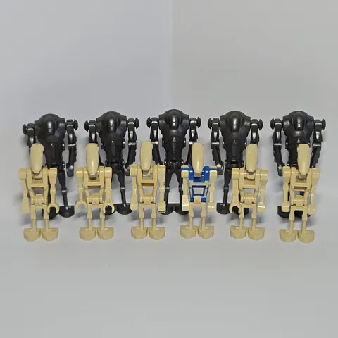 LEGO Star Wars B1/B2 Battle Droid Minifigure LOT of 11 GENUINE