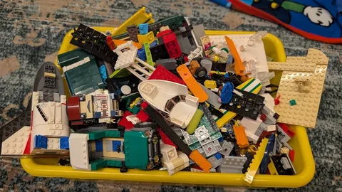 LEGO Bulk 1lb Grab Bag Mixed Pieces Colors Assortment 3