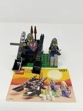 LEGO Castle 1491 Black Knight’s Catapult 100% Complete w/ Instructions Vintage