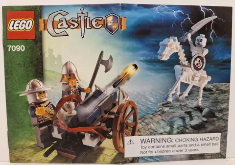 Lego Castle Fantasy Era Crossbow Attack Instruction Manual For Set 7090