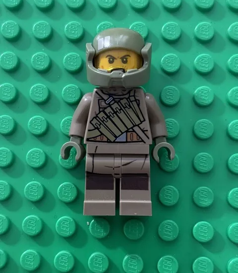 LEGO Star Wars Resistance Trooper SW0892 Minifigure Blaster 75202 Green Helmet