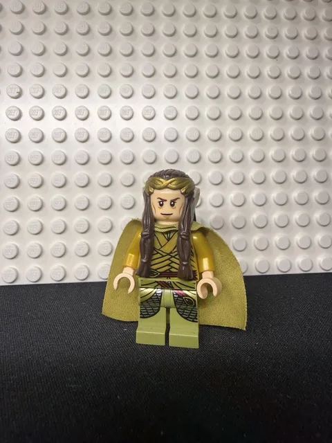 LEGO Elrond Pearl Gold Minifigure Lord of The Rings Hobbit LOR105 79015 LOTR