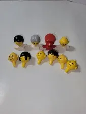 Vintage 1970s Lego Homemakers Mini Figures Heads